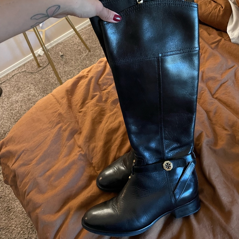 Tory Burch leather boots